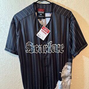 New With Tags Scarface Men's Button Up Jersey